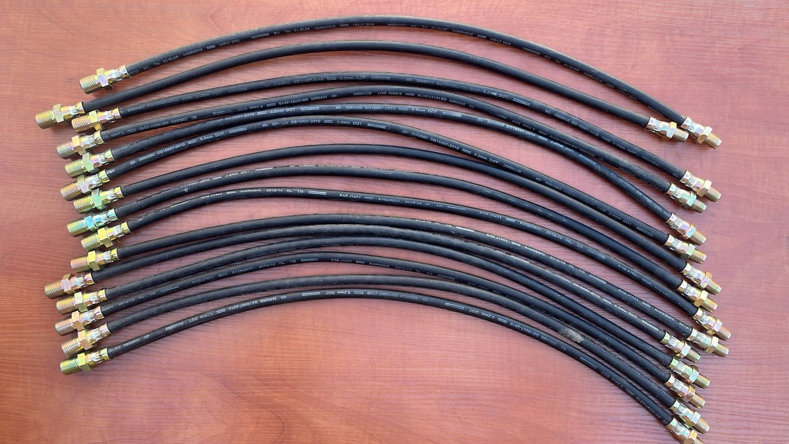 Шланг тормозной Урал длинный Уаз L=630мм