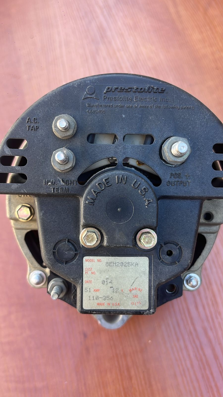 Генератор 110-356 51А 12V 2