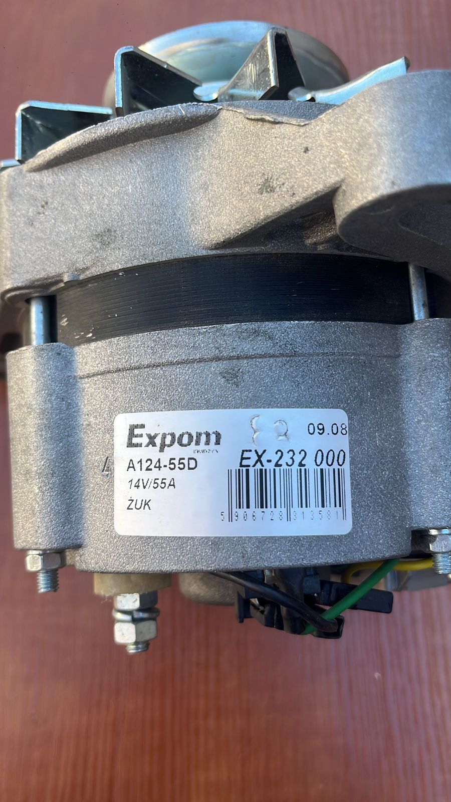 Генератор УАЗ Andoria 14В 55А EXPOM 4