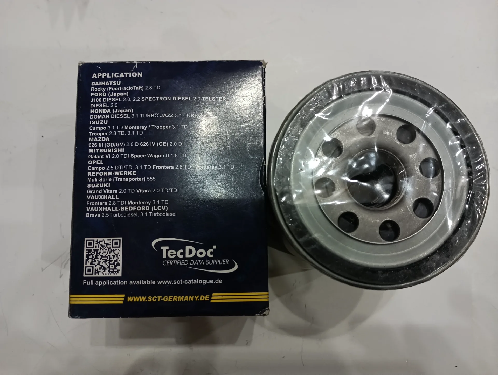 Фильтр масляный Isuzu, Honda, Suzuki, Mitsubishi 2