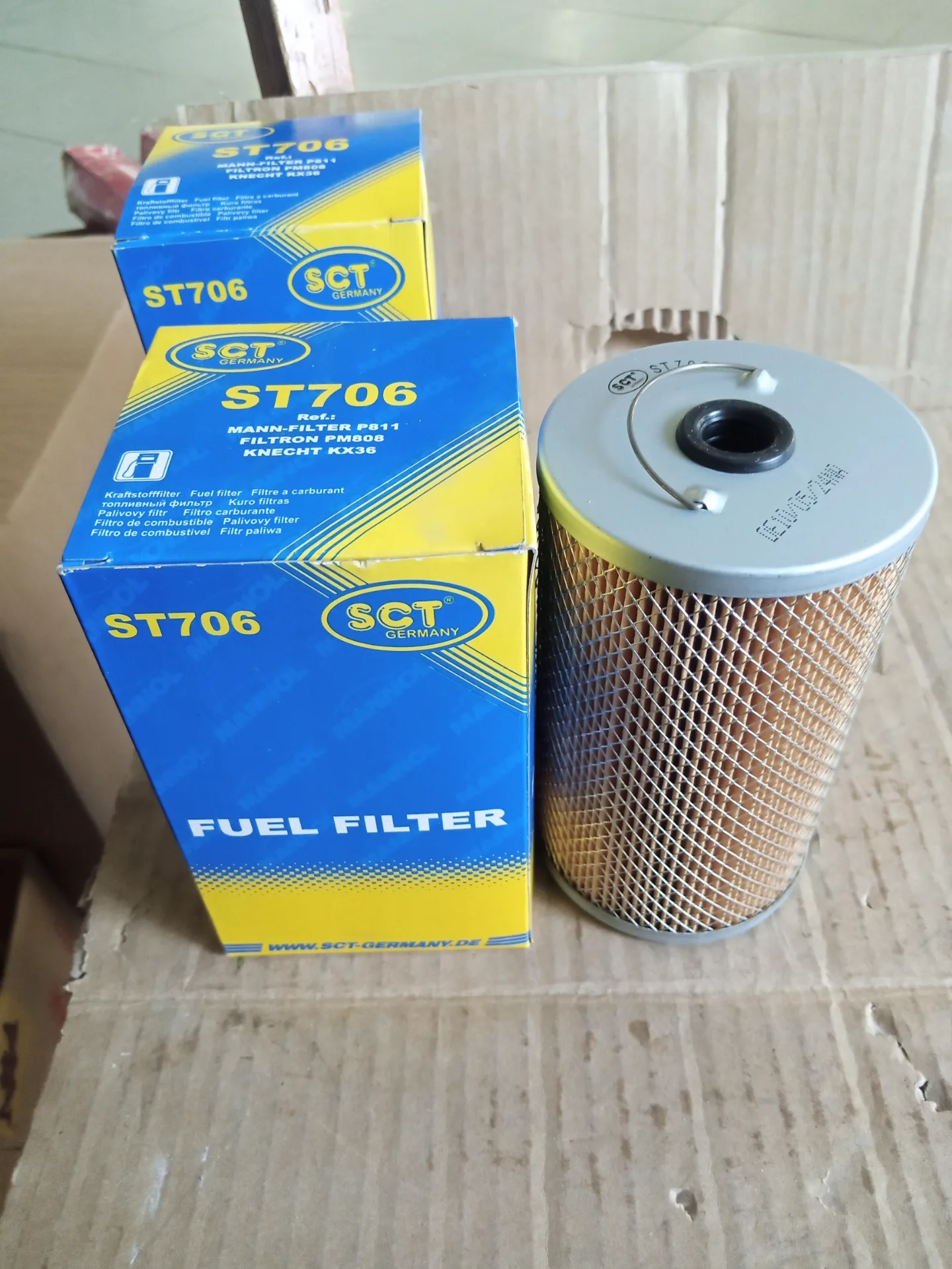 Фильтр топливный SCT